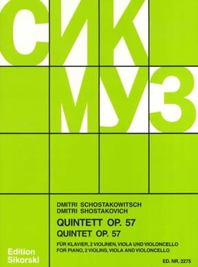 Quintetto Op. 57 Pf 2Vni Vla E Vc